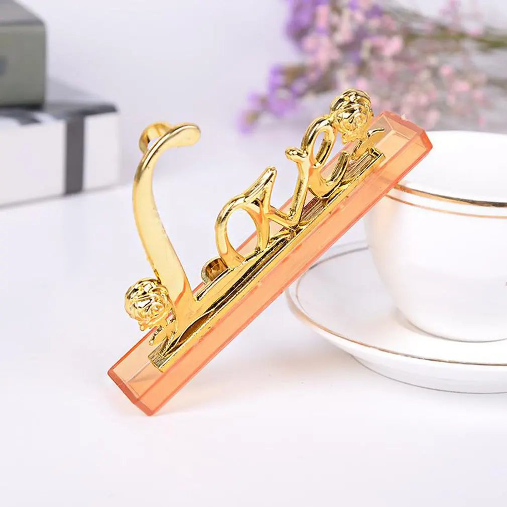 Love Display Stand Holder for Flower Roses Display Base