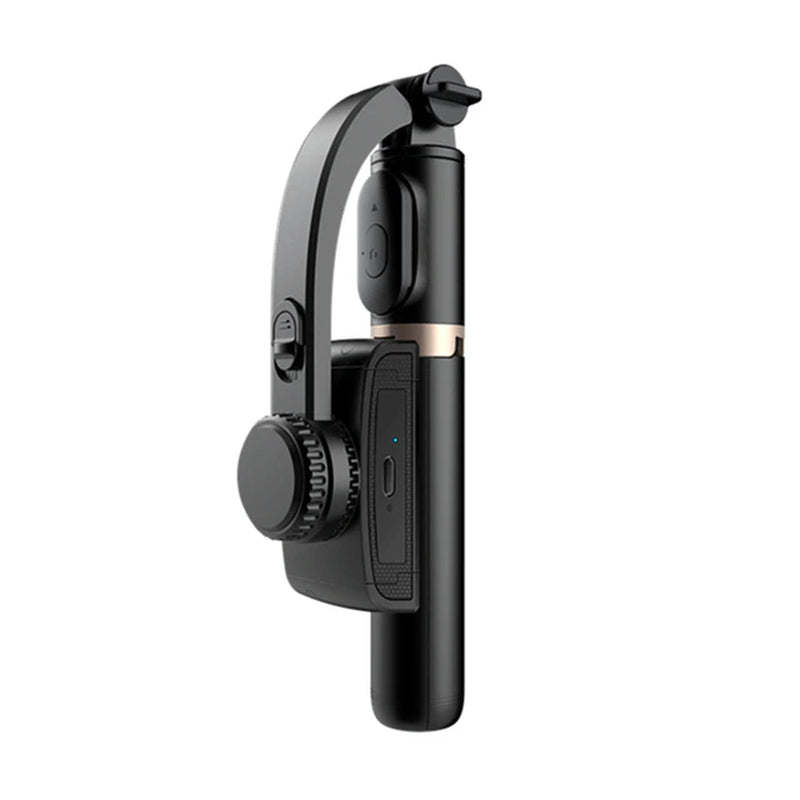 2024 NEW Gimbal Stabilizer Selfie Stick Foldable Wireless Tripod with Bluetooth Shutter Monopod for IOS Android