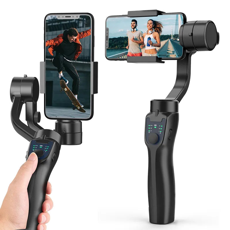 F8 Handheld 3-Axis Gimbal Phone Holder anti Shake Video Record Stabilizer for Smartphone