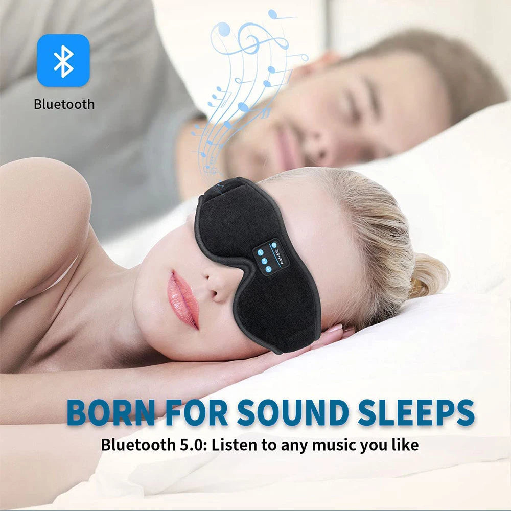 DreamWave Harmony: Wireless Music-Enabled 3D Sleep Headphones with Built-In HD Speaker