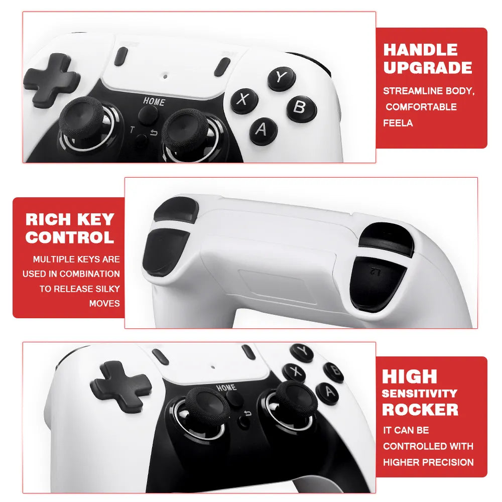 New GD10 PRO Video Game Stick Console 2.4G Double Wireless Controller Game 4K 58000 Games 256GB Retro Games Boy