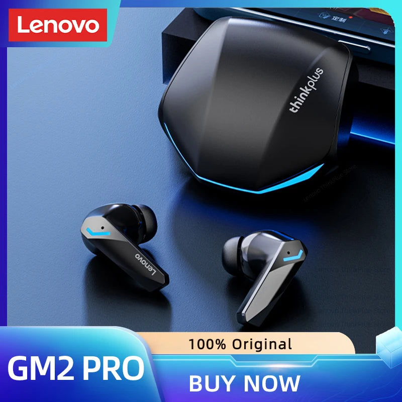 GM2 Pro 5.3 Earphone Bluetooth Wireless Earbuds Low Latency Headphones HD Call Dual Mode Gaming Headset with Mic
