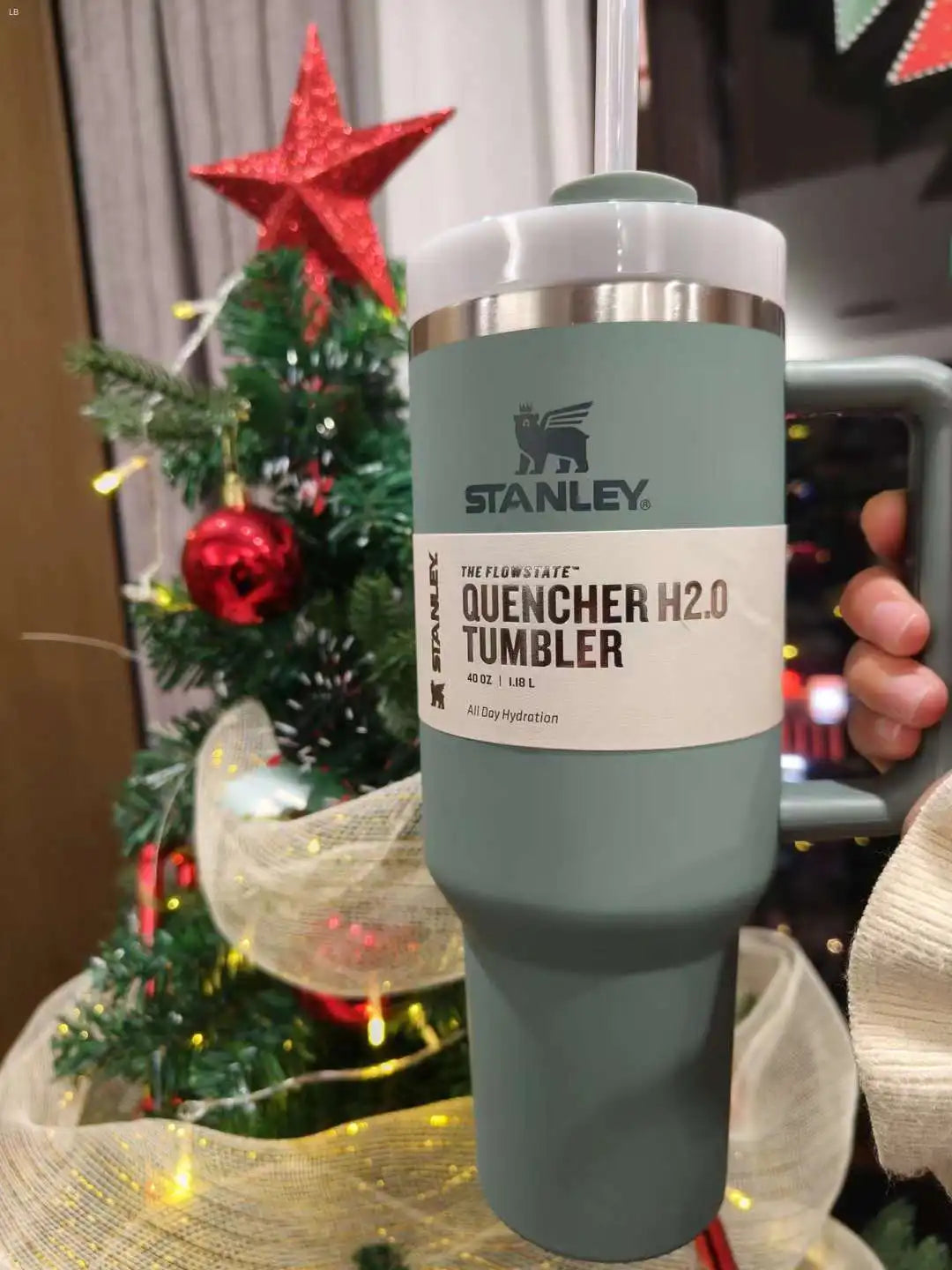 Tumbler with Handle Straw Lid Stainless Steel 30Oz/40Oz Vacuum Insulated Car Mug Double Wall Thermal Iced Travel Cup