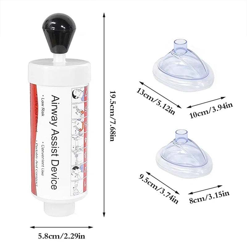 Portable Choke Guard Pro (anti Choking Device Life Saving Suction Vac anti Choke Device