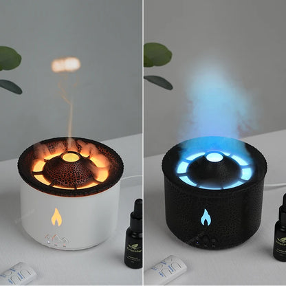 Volcano Glow Smoke Ring Humidifier (Jellyfish Smoke Ring Air Humidifier)