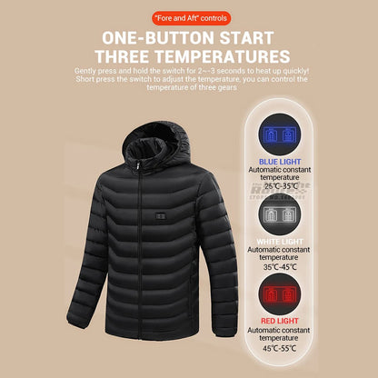 Heat Sync Elite™ Smart Heated Jacket + External Power Pack