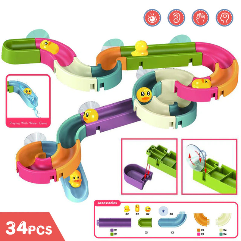 Quacky Slide Bath Adventure