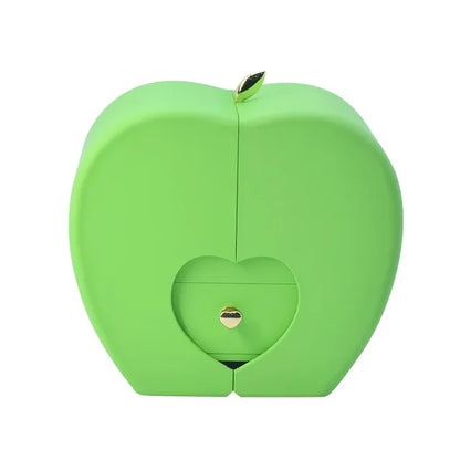 The Everlasting Love Rose Red Apple Jewelry Box Necklace