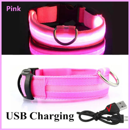 BeaconBuddy LED Dog (Adjustable Flashing Recharge Anti-Lost Dog Light Harness)