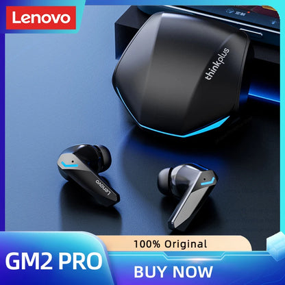 GM2 Pro 5.3 Earphone Bluetooth Wireless Earbuds Low Latency Headphones HD Call Dual Mode Gaming Headset with Mic
