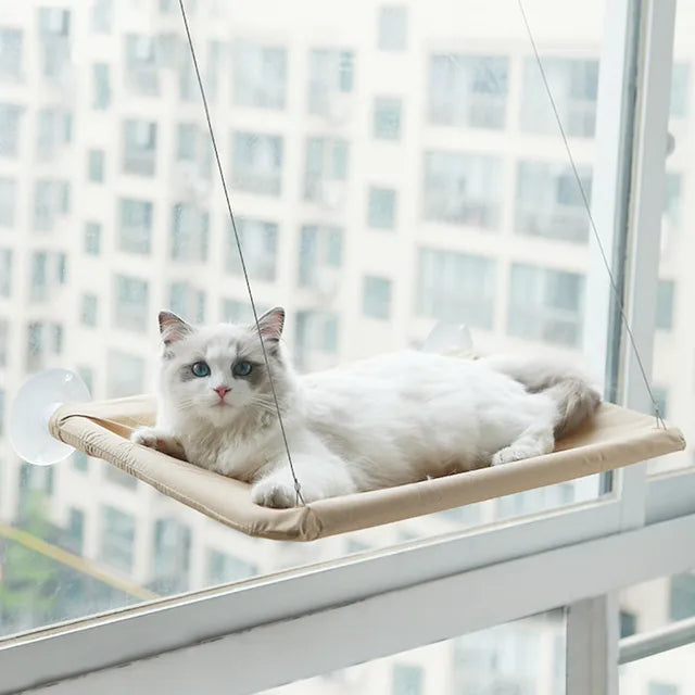 WindowWhisker Cat Hammock (Hanging Cat Bed Bearing 20Kg Comfortable Cat Sunny Window )