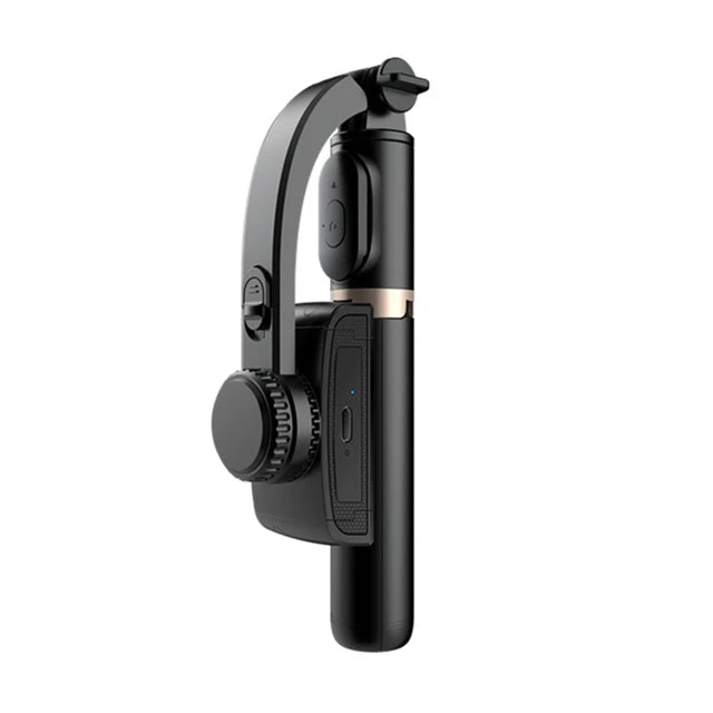 2024 NEW Gimbal Stabilizer Selfie Stick Foldable Wireless Tripod with Bluetooth Shutter Monopod for IOS Android