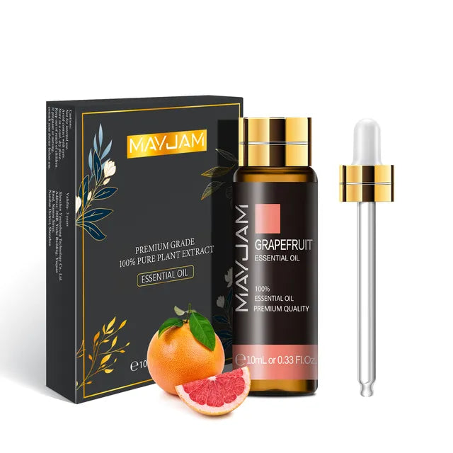 10ML Lavender Rose Eucalyptus Jasmine Vanilla Mint Sandalwood Tea Tree Orange Diffuser Aroma Essential Oil