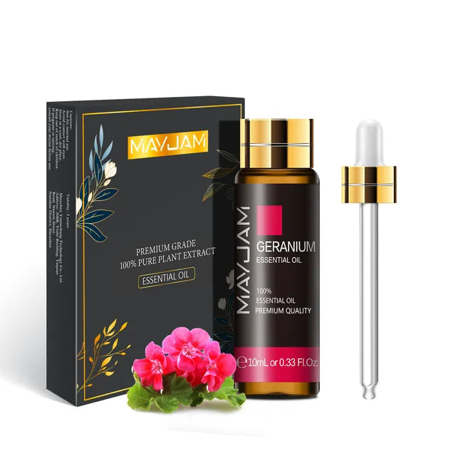 10ML Lavender Rose Eucalyptus Jasmine Vanilla Mint Sandalwood Tea Tree Orange Diffuser Aroma Essential Oil