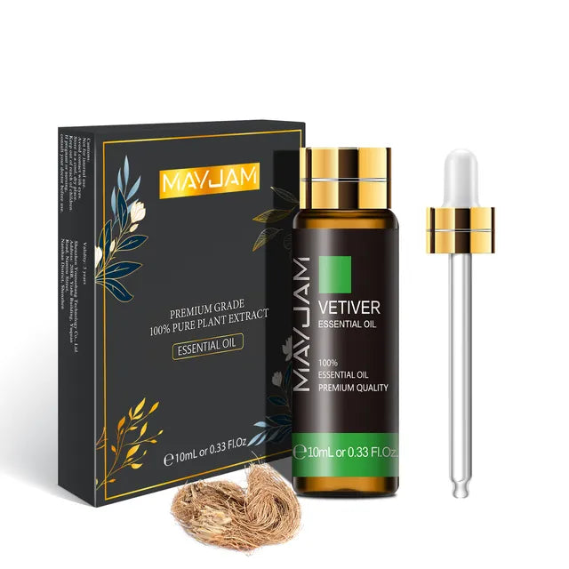 10ML Lavender Rose Eucalyptus Jasmine Vanilla Mint Sandalwood Tea Tree Orange Diffuser Aroma Essential Oil