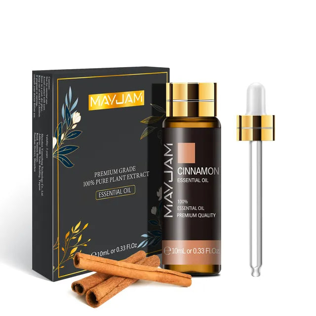 10ML Lavender Rose Eucalyptus Jasmine Vanilla Mint Sandalwood Tea Tree Orange Diffuser Aroma Essential Oil