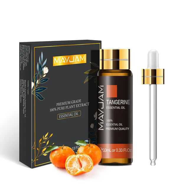 10ML Lavender Rose Eucalyptus Jasmine Vanilla Mint Sandalwood Tea Tree Orange Diffuser Aroma Essential Oil