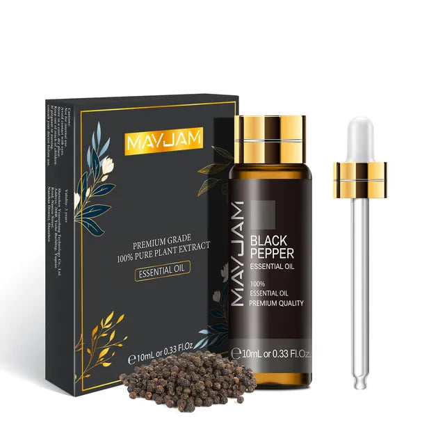 10ML Lavender Rose Eucalyptus Jasmine Vanilla Mint Sandalwood Tea Tree Orange Diffuser Aroma Essential Oil