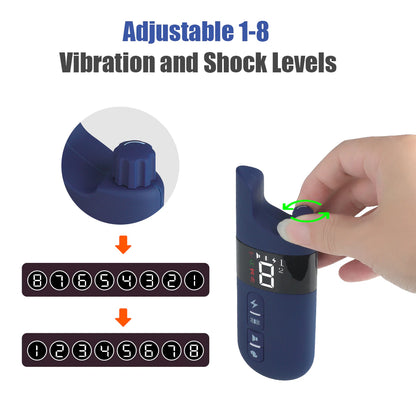 800M Electric Dog Training Collar Light IP7 Waterproof Pet Remote Control with Shock Vibration Sound Function Collars